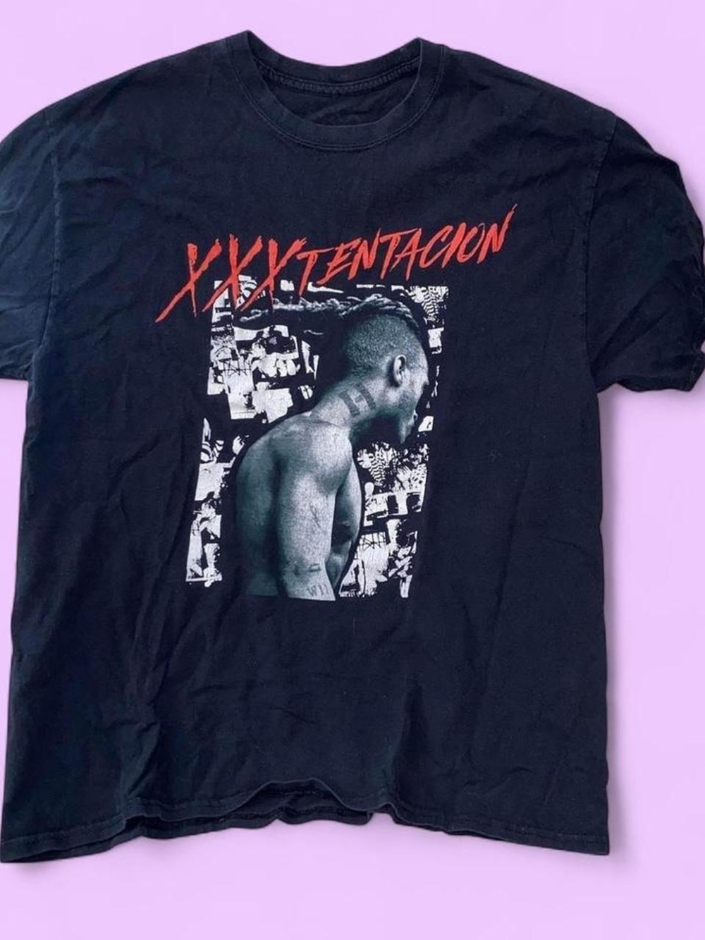 XXXTentacion Graphic Black Short Sleeve Tee